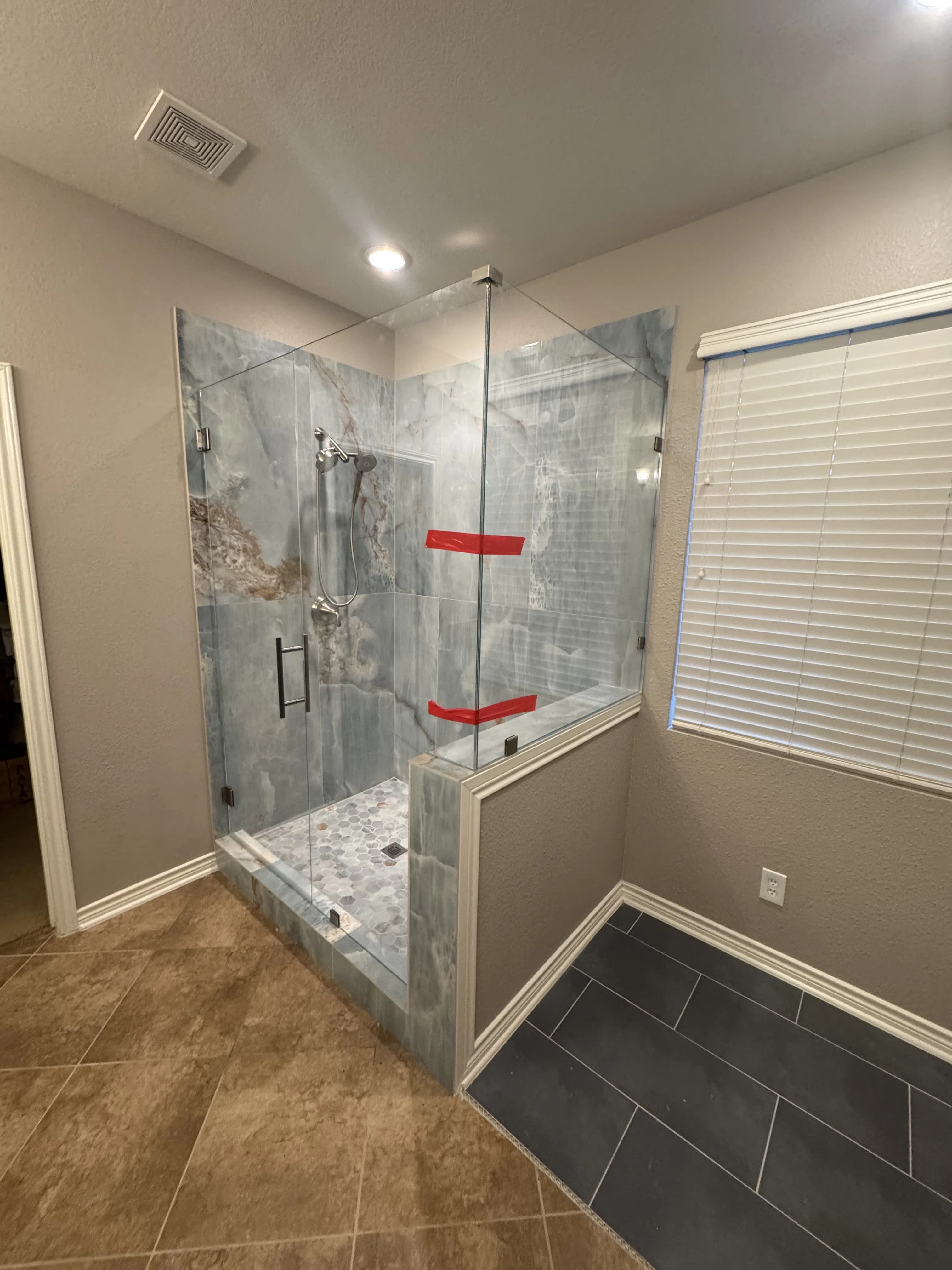 Apartment Complex Shower Installation
