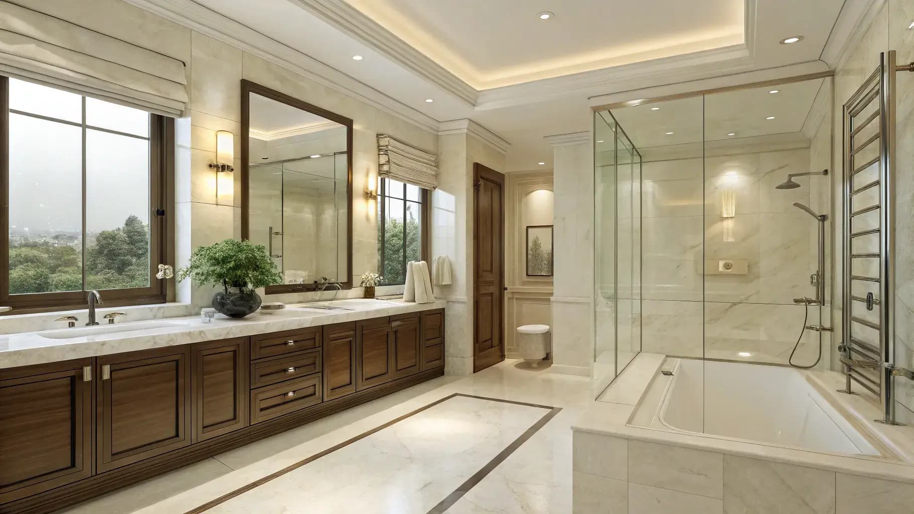 After: Before & After: Master Bathroom Renovation