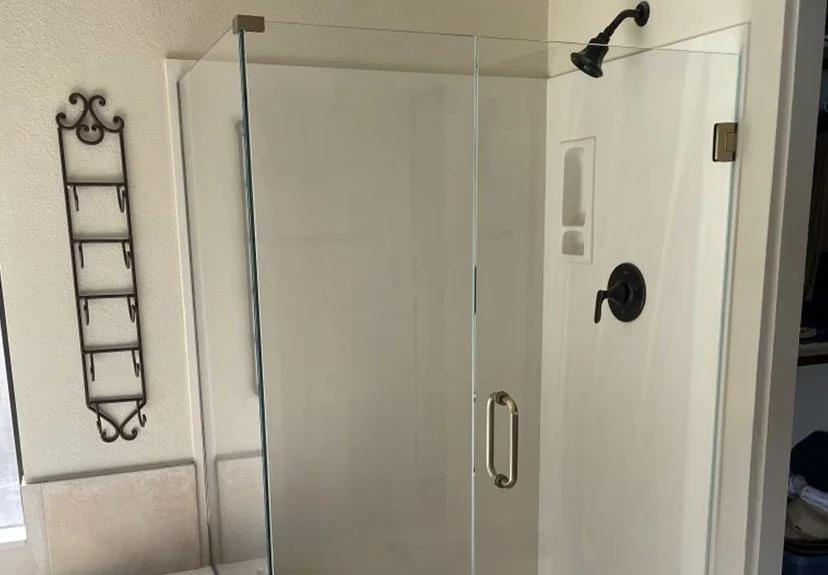 Custom shower glass installation in Austin, TX